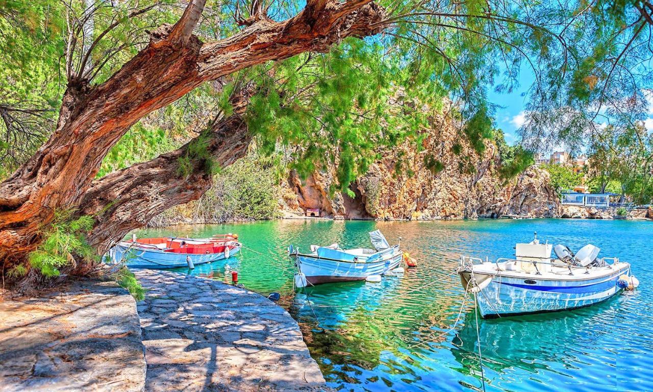 Cretan Lodge Heated Pool Ágios Nikólaos Exteriér fotografie