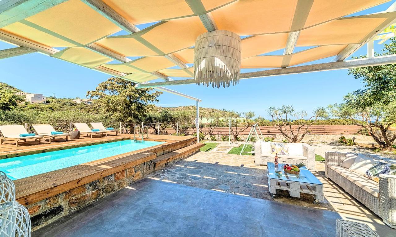 Cretan Lodge Heated Pool Ágios Nikólaos Exteriér fotografie