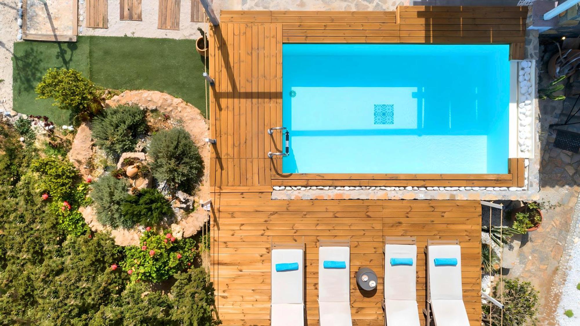 Cretan Lodge Heated Pool Ágios Nikólaos Exteriér fotografie