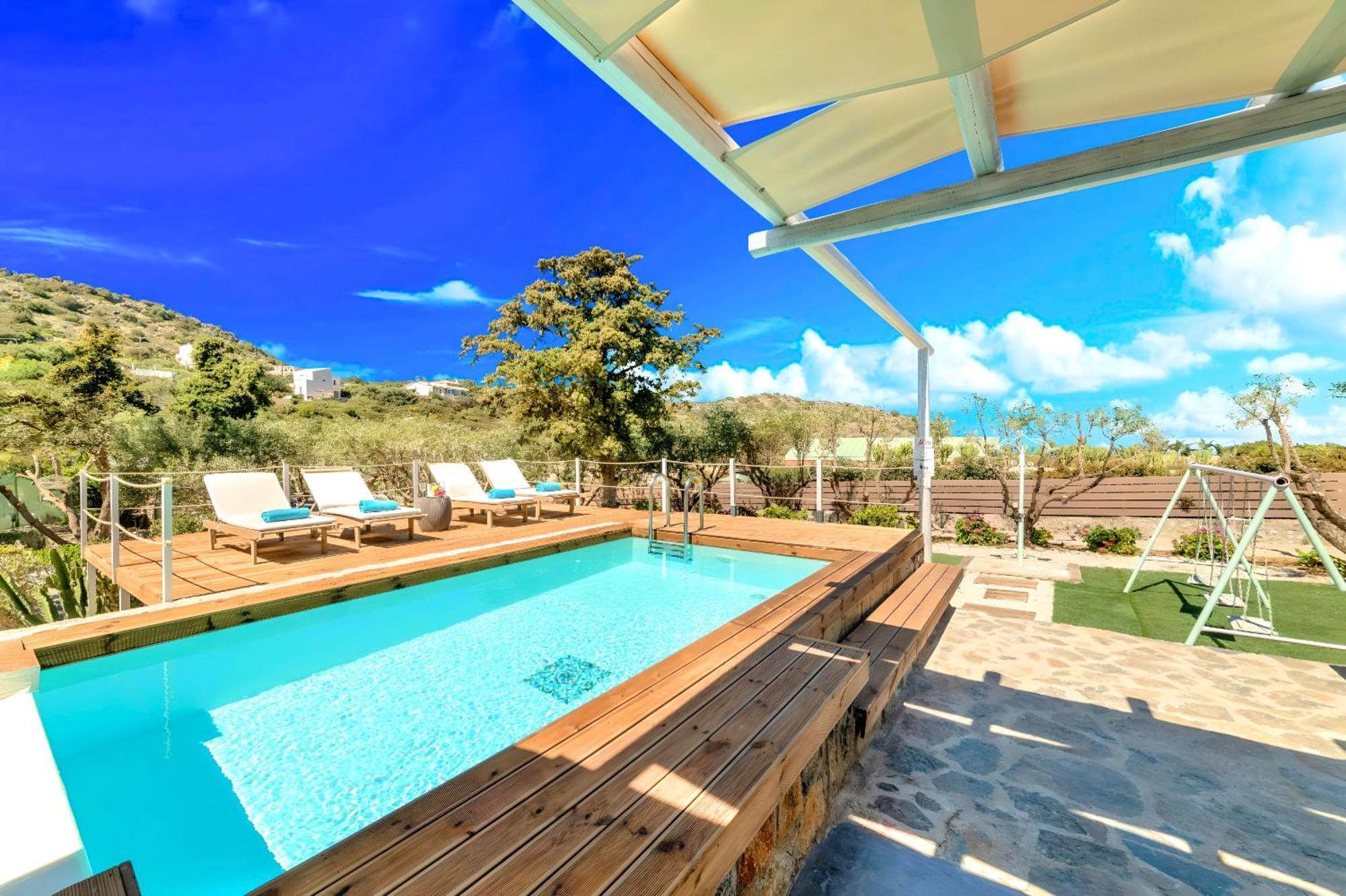 Cretan Lodge Heated Pool Ágios Nikólaos Exteriér fotografie