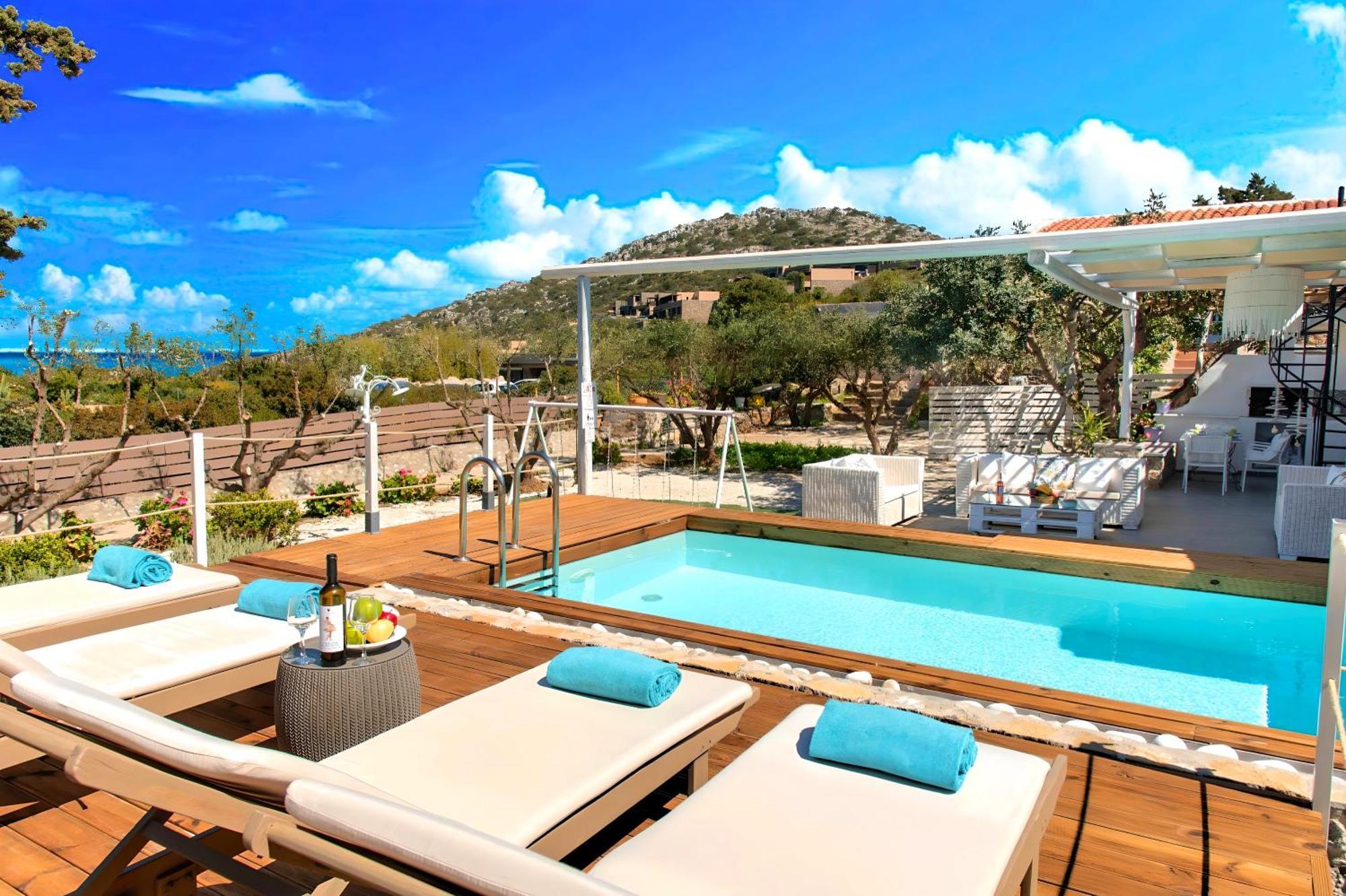 Cretan Lodge Heated Pool Ágios Nikólaos Exteriér fotografie