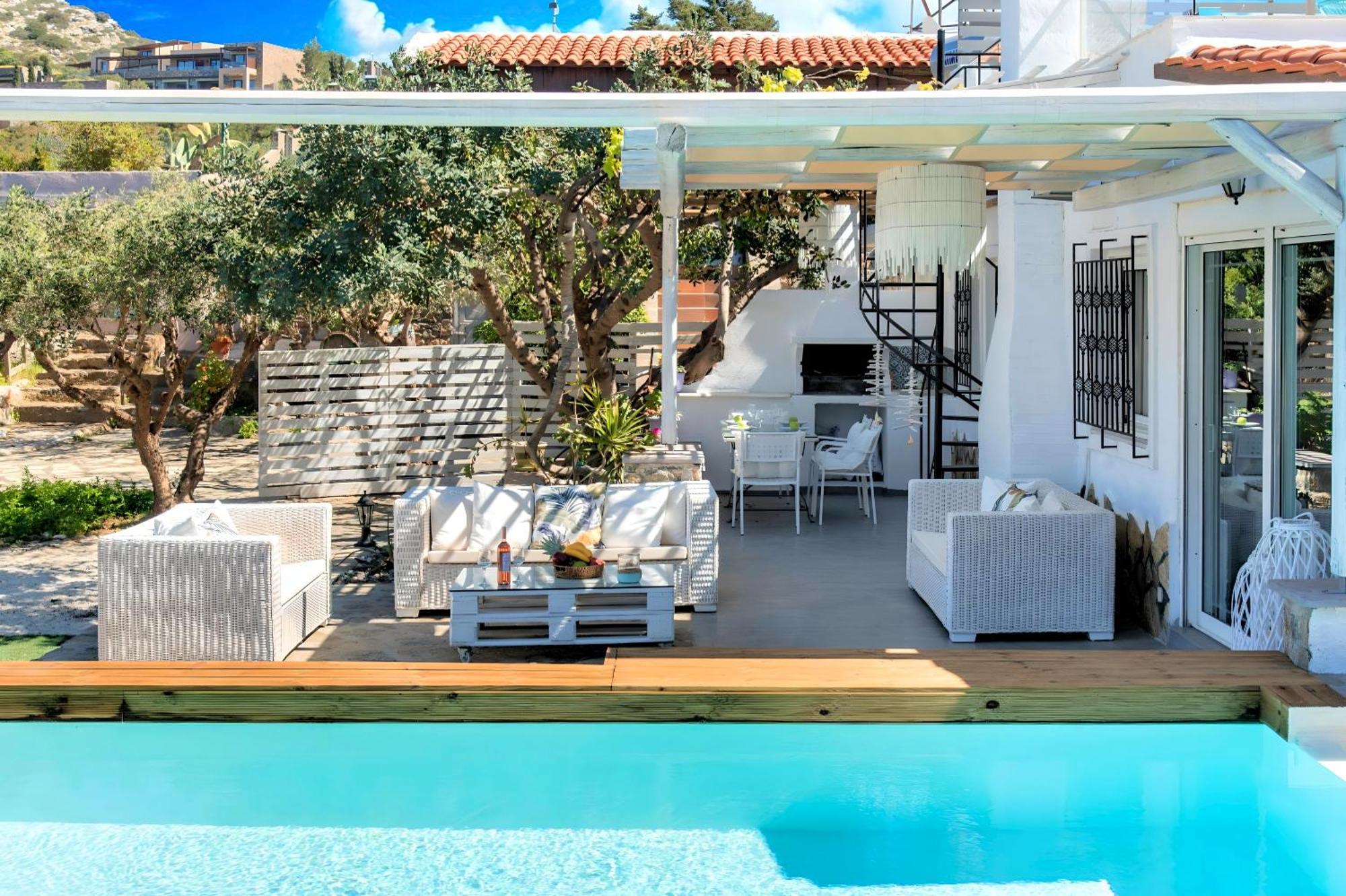 Cretan Lodge Heated Pool Ágios Nikólaos Exteriér fotografie